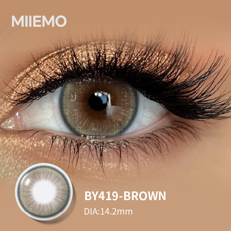 OEM ODM Custom Logo Colored Contact Lenses Private Label Beauty Eye Lenses