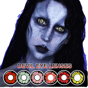 Halloween Sharingan Cosplay Colored Contact Lenses