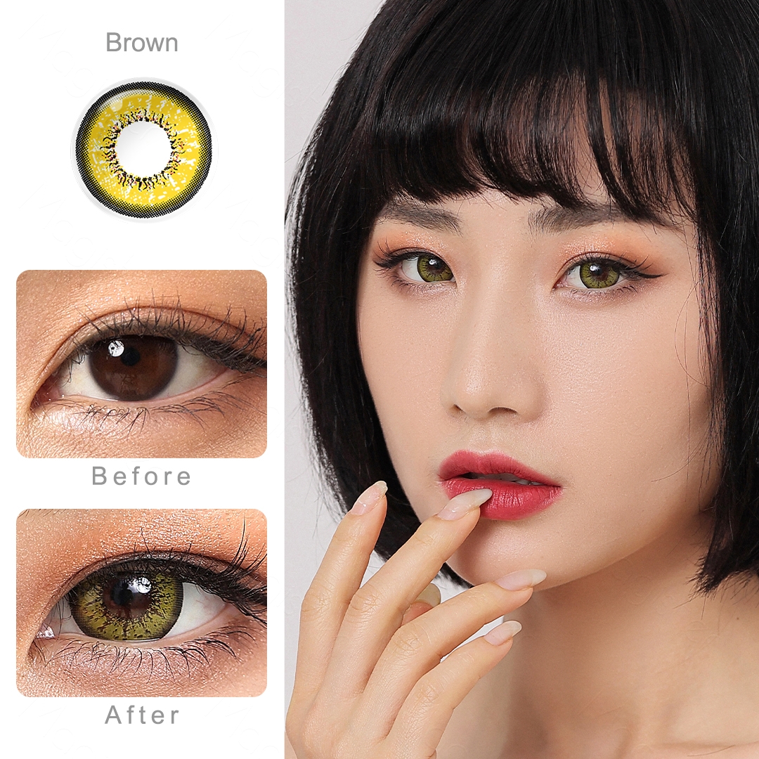 Yellow Color Contact Lens