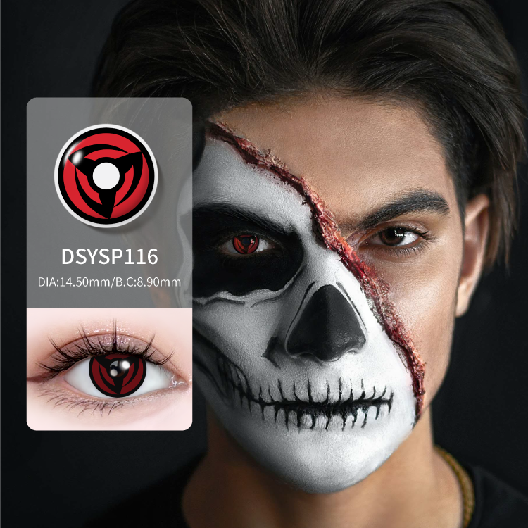 Factory - Supplied Crazy Colored Contact Lenses for Unforgettable Cosplay and Halloween