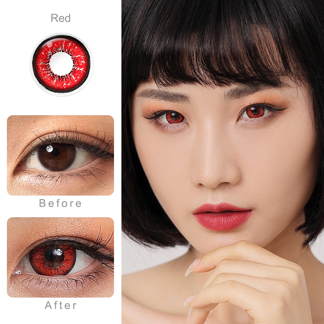 Red Color Contact Lens