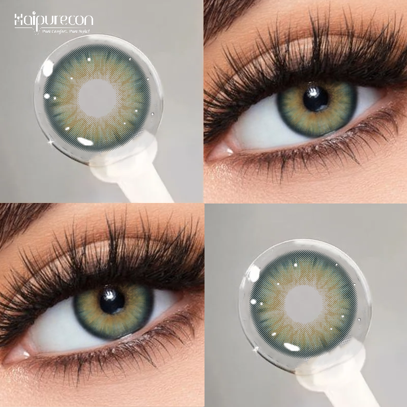 Soft Contact Lenses Beautiful Big Eyes Makeup Wholesale OEM ODM Haipurecon Hot Style