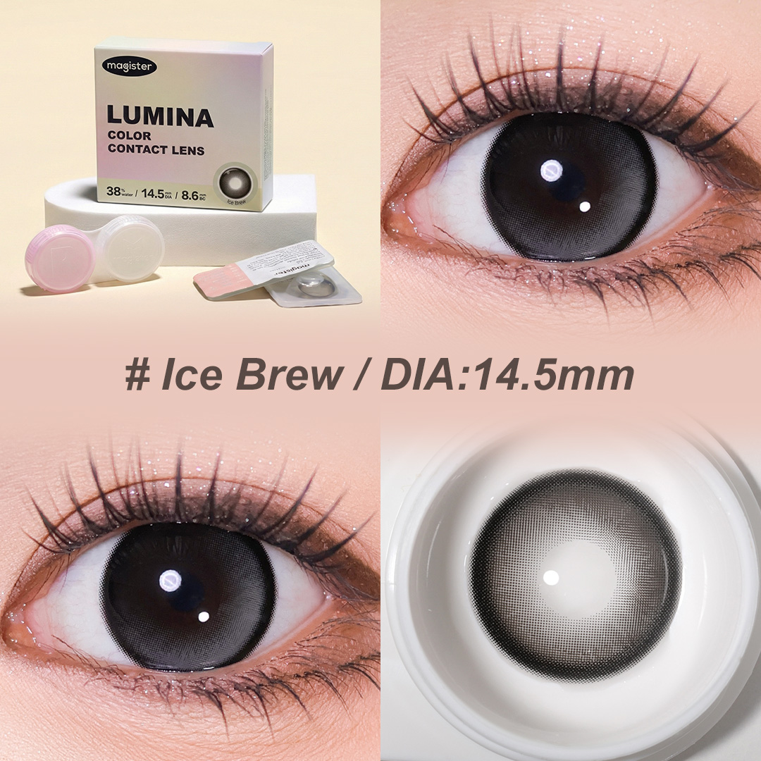 Full Color Printed Contact Lens Magister Lumina Colored Contact Lenses 6 Months Eye Contact 14.5mm Eye Lens Lentes De Contacto