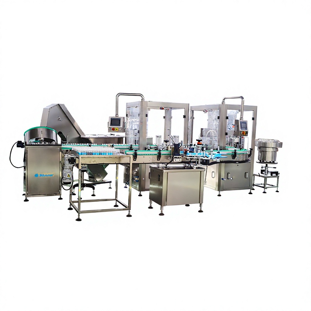 High Efficient Automatic Contact Lens Solution Filling Production Line With Intelligent Control Solutions Filling Machine