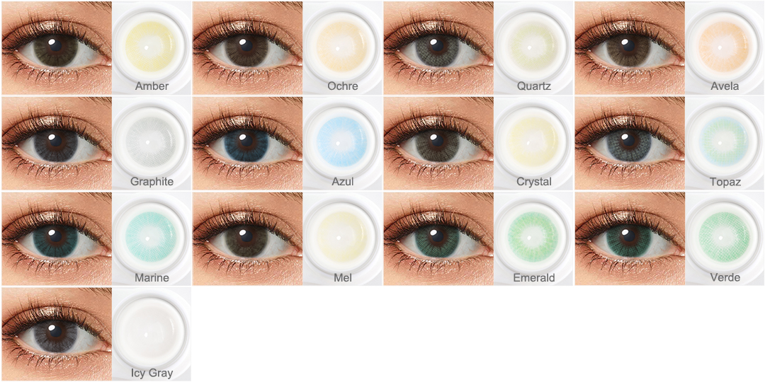Amber Color Contact Lens