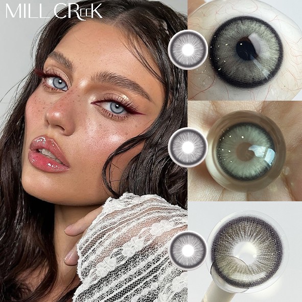 Wholesale Colored Contact Lenses Soft Natural Korean Style Eye Lenses Haipurecon Beautiful Big Eyes Makeup Fashion Beauty