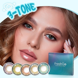 Freshgo 3 Tone Colored Contact Lenses