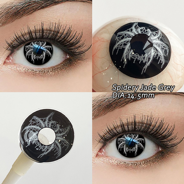 Wholesale Contact Lenses 14.5mm Yearly Crazy Soft HEMA Colored Cosplay Halloween Party OEM/ODM Custom