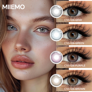 OEM ODM Custom Logo Colored Contact Lenses Private Label Beauty Eye Lenses